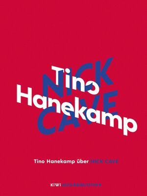 cover image of Tino Hanekamp über Nick Cave